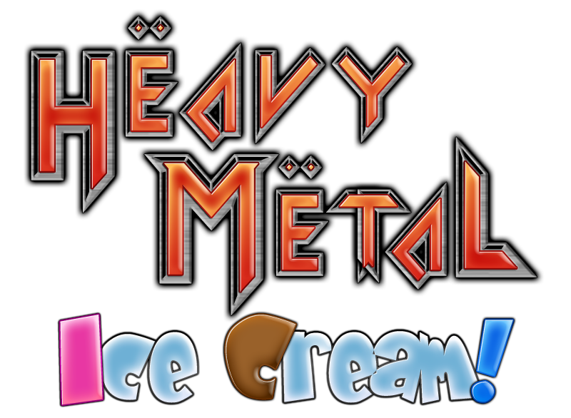 Heavy Metal Ice Cream Logo